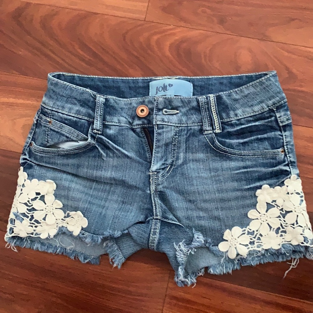 Jolt Jeans with Flower Pattern